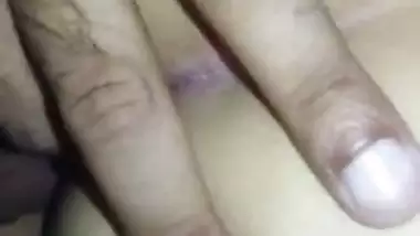 Indian wife fucking pussy