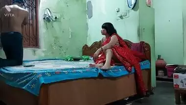 Fatty Desi Bhabhi pounding on dick after blowjob