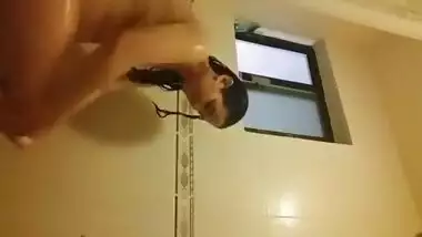 Arab Bathroom Selfie Video