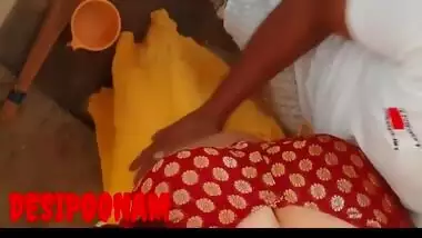 Desi Poonam Is In Bathroom Then A Person Come To Hard Fuck