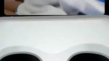 Tamil girlfriend sits naked for boyfriend to masturbate