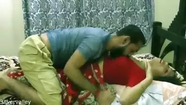 Indian horny unsatisfied wife having sex with BA pass caretaker:: With clear Hindi audio