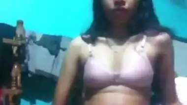 Bengali girl fingering & eating her own cum 2