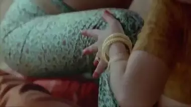 Indira Varma and Sarita Choudhury in a kamasutra movie