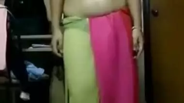 Sari girl striping