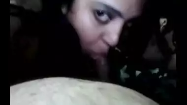 Sexy Indian bhabhi giving the best blowjob to hubby