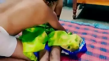 Sex With Indian Wife In Green Sari