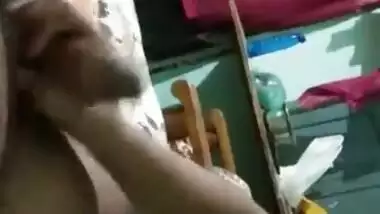 Sexy Indian Wife Blowjob and Riding Hubby Dick