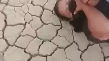 Friend captures Desi boy chaotically fucking XXX whore on the ground