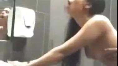 Desi Girl In Bathroom