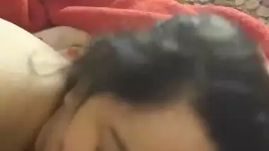 Very beautiful Indian model blowjob