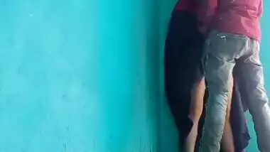 Hijabi Bangladeshi girl fucked standing position