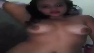 Cute girl nude selfie
