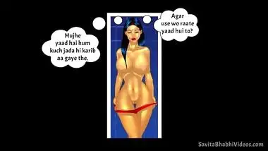 Big-boobied Desi Bhabhi XXX masturbation with water jet in comic porn