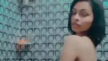 In bathroom