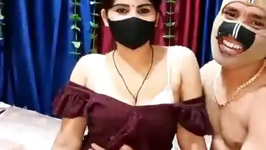 Indian young college lover live sex show for money