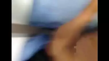 Nice looking Indian chick takes cum