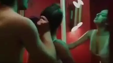 Struggling model enjoys a hardcore sex session with the director