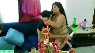 Aunty sex video of a Big boob lady with her skinny lover