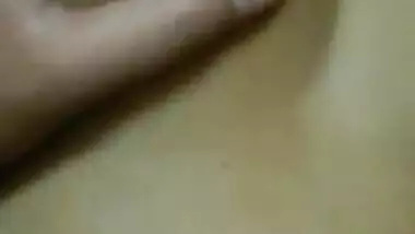 Indian Wife Boob Pressing and Blowjob 2