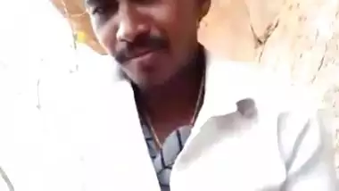 Tamil sex of a man pounding a hairy cunt in an open area