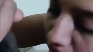 Cheating desi wife sucking cock of her hubbys friend