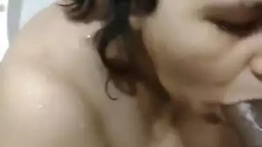 Mature Bhabhi tasting cum for the first time