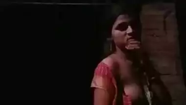 Dehati Bhabhi Live sex with husband’s brother