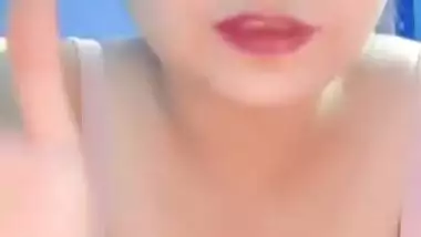 Indian beautiful girl video call with lover-2