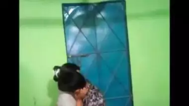 Hot Desi Girl Romancing With Neighbor At Home