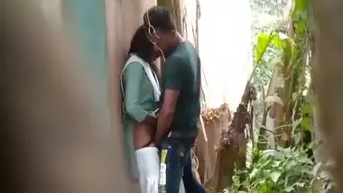 Indian Gym Guy Standing And Fucking Gf Outdoor Spy Vid