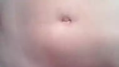 Desi small tit teen, stripping and oiling her body