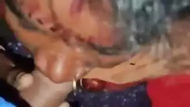Indian Gypsy engulfing schlong MMS sex clip