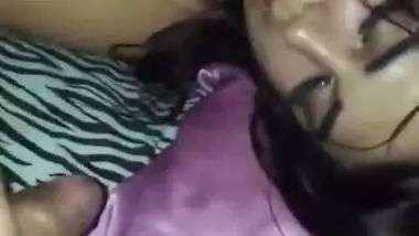 NOT Sister sleeping handjob