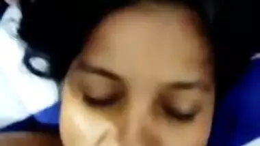 Young Desi call girl blows the guy's XXX manhood and gets fucked