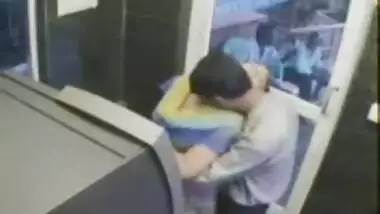 Desi teens sex in an ATM center