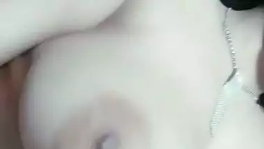 Indian GF topless big boobs showing selfie