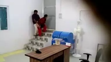 Office Lovers Caught on CCTV