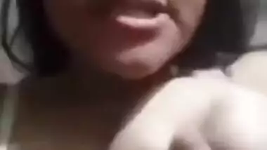 New Nepali Girl Playing Body Parts