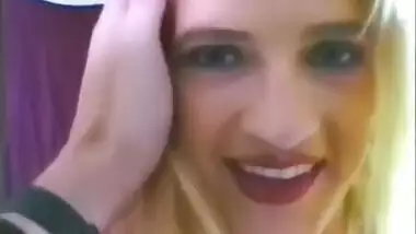 Blonde Hussy And Her Indian Girlfriend Get Jizzed After Sex