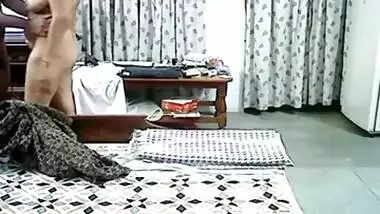 Mature Hyderabadi milf sensual home sex with husband