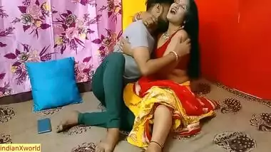 My Desi Hot Aunty Secret Sex With Her Unmarried Devor !! Cum Inside Pussy