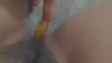 Dildo pops out indian girl from insta live
