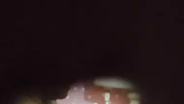 Mom bathing caught through hole by horny son