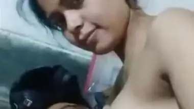 Indian boob sucking video of desi couple