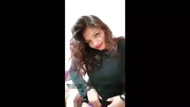 Indian Teen Sarika Makes Porn At Home Teasing Her Desi Fans