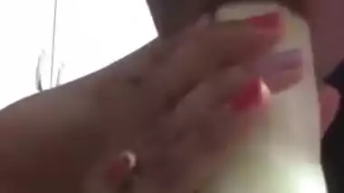 Inventive Desi lady turns cucumber into XXX toy to satisfy pussy
