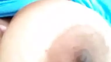Horny bhabhi on video call exposing big boobs