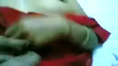 Hot Telugu Wife Smiling While Getting Hairy Pussy Fucked
