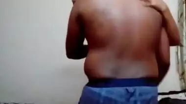 Coimbatore hot girl boobs pressed by her bf with tamil audio